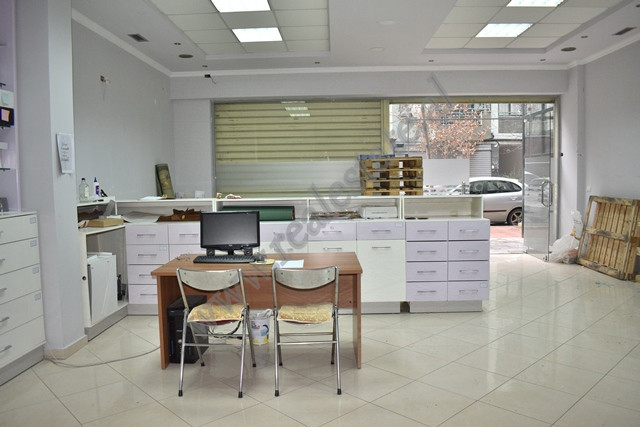 Store space for rent in Gani Strazimiri street in Tirana, Albania.
Positioned on the ground floor o